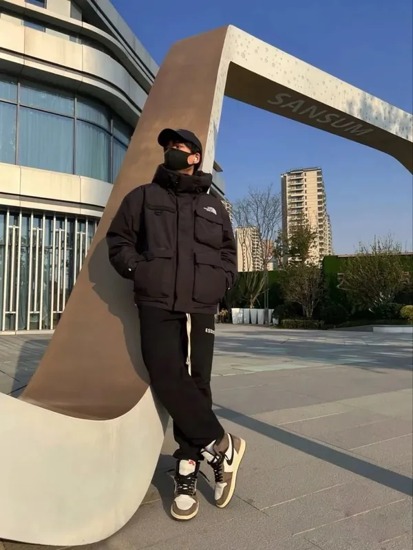 North Face Black Down Jacket