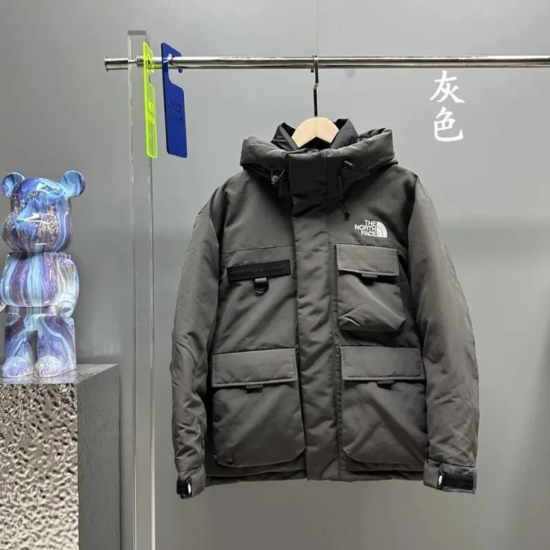 North Face Gray Down Jacket Women Ver.B