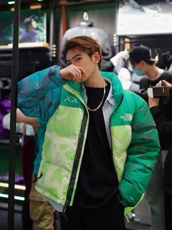 North Face Multicolor Down Jacket Ver.C