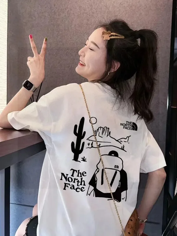 North Face Multicolor T-Shirt Women Ver.D