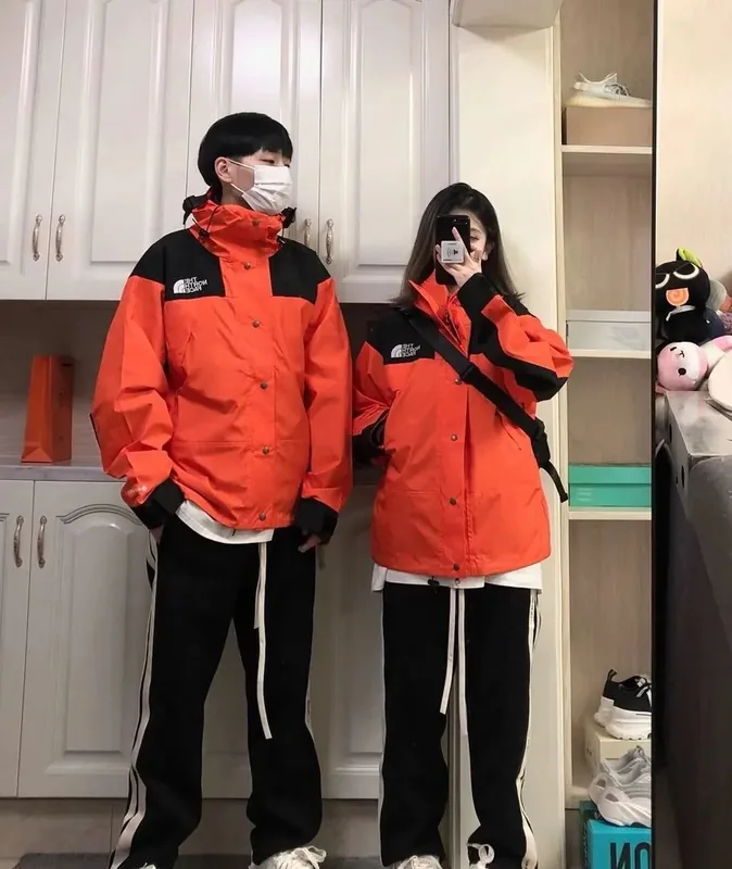 North Face Orange