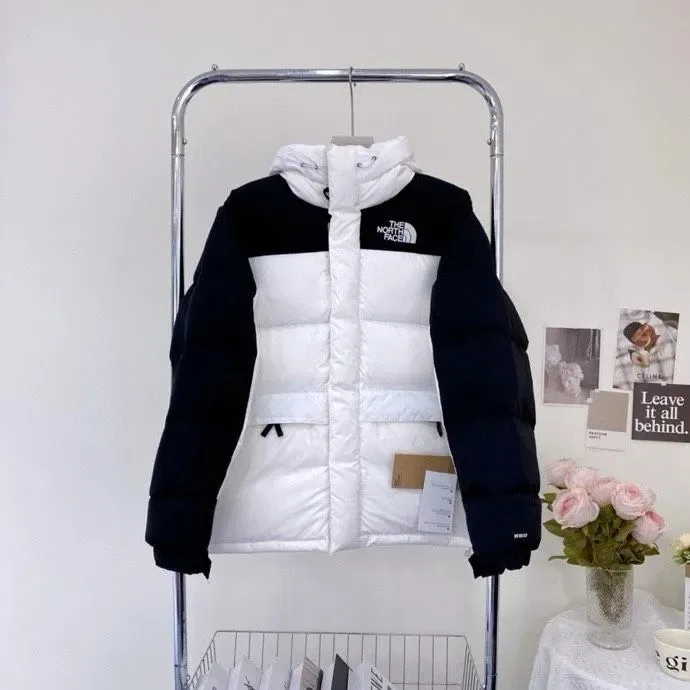 North Face Print Down Jacket