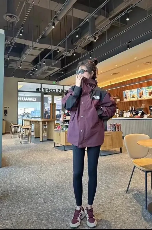 North Face Red