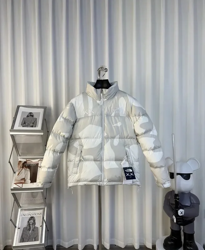 North Face White Down Jacket Ver.E