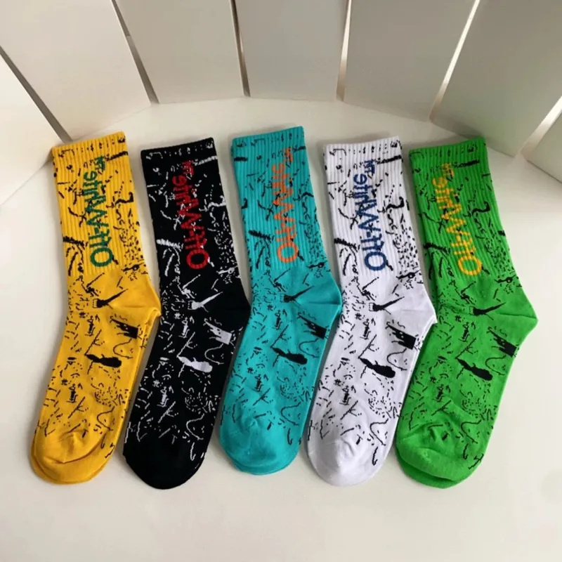 Off-White Crew Socks 5-Pair Box Ver.A