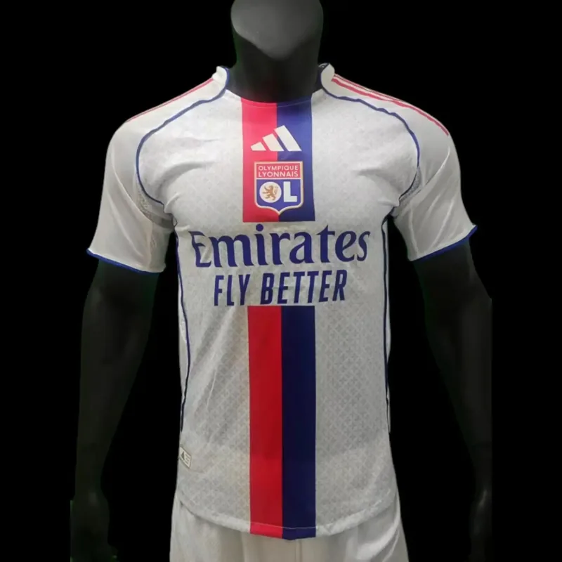 Lyon Olympique Lyonnais 25/26 Home Jersey (Player Version)