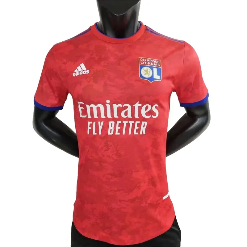 Lyon Olympique Lyonnais Authentic 21/22 Away Jersey (Player Version)