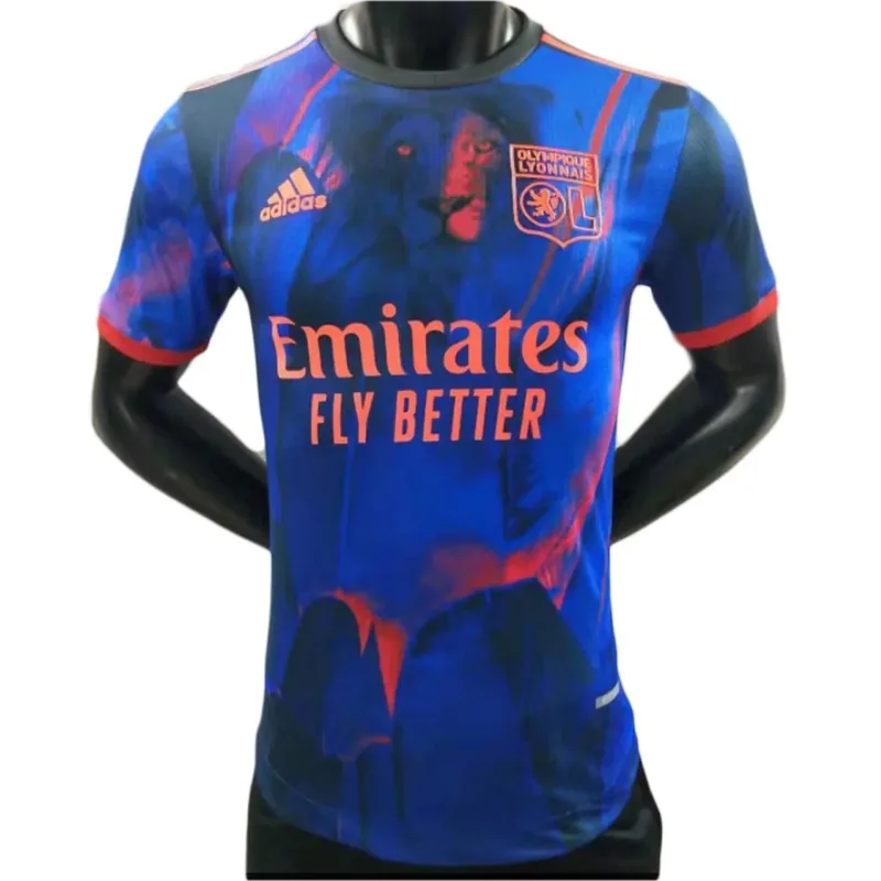 Lyon Olympique Lyonnais Authentic 21/22 Fourth Jersey (Player Version)