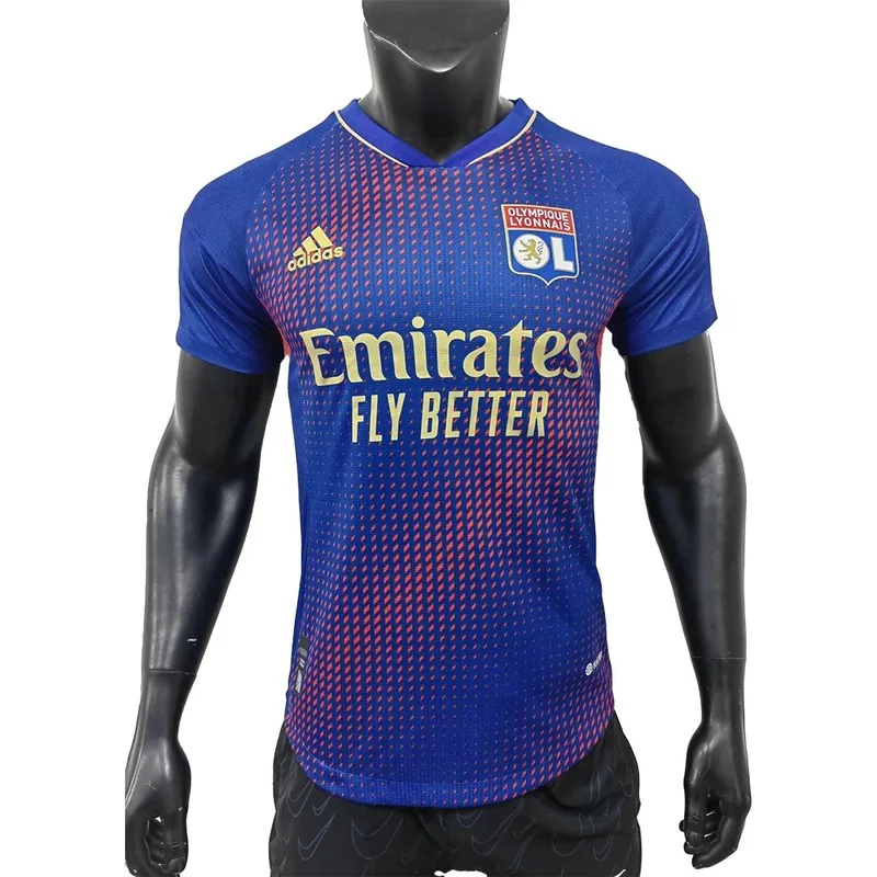 Lyon Olympique Lyonnais Authentic 22/23 Fourth Jersey (Player Version)