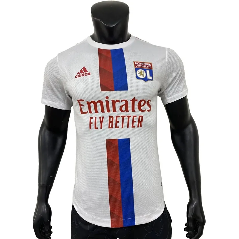 Lyon Olympique Lyonnais Authentic 22/23 Home Jersey (Player Version)