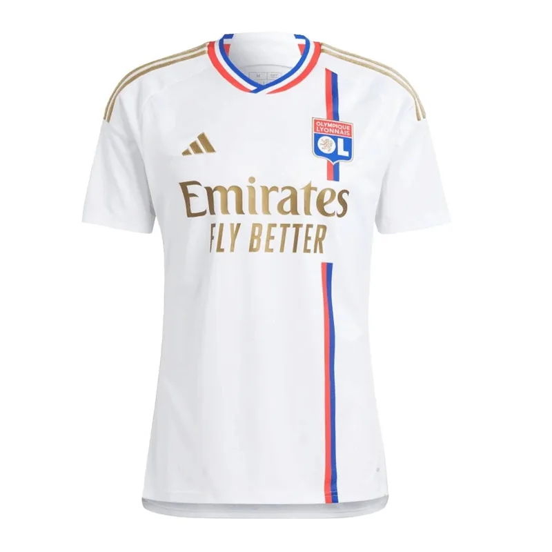 Lyon Olympique Lyonnais Authentic 23/24 Home Jersey (Player Version)
