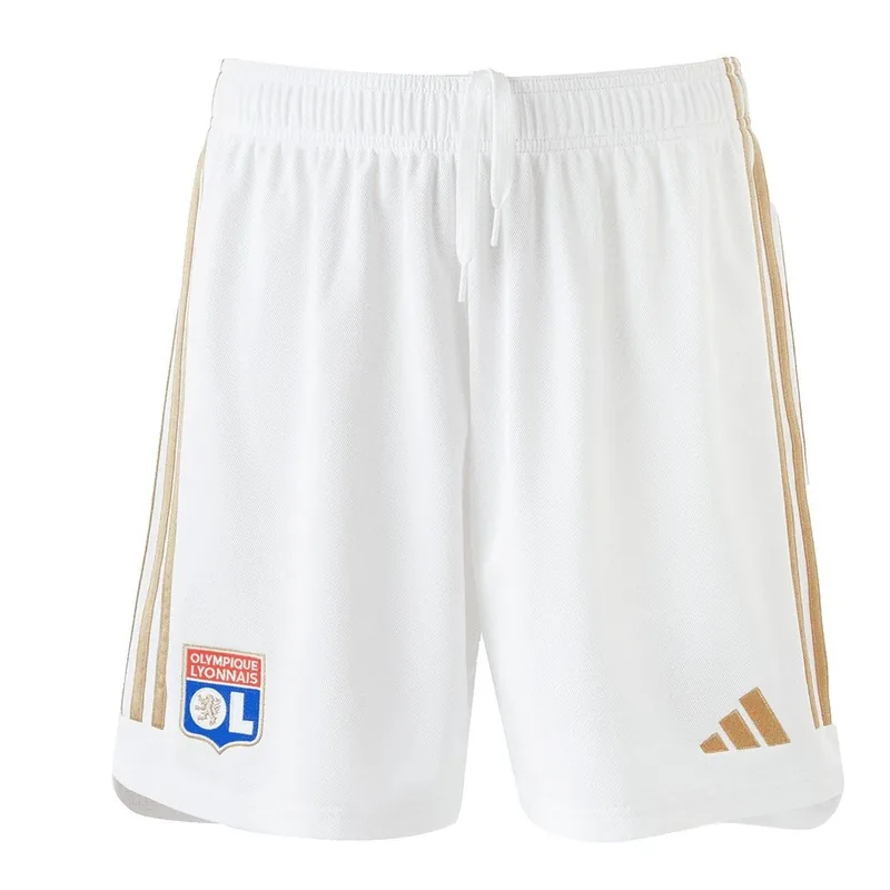 Olympique Lyonnais Home Authentic Soccer Shorts 2023 24 — photo 1