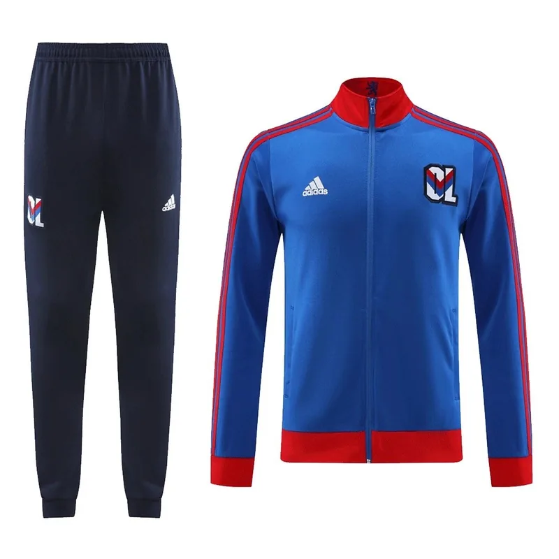 Lyon 2023 Olympique Lyonnais Jacket Tracksuit 24 Blue