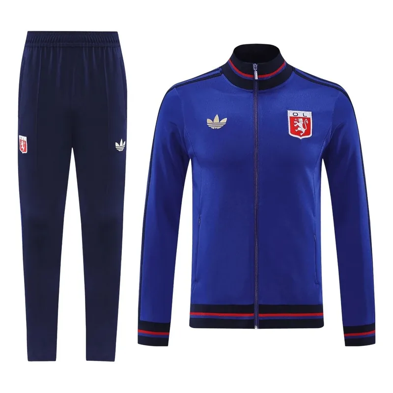 Lyon 2025 Olympique Lyonnais Jacket Tracksuit 26 Blue