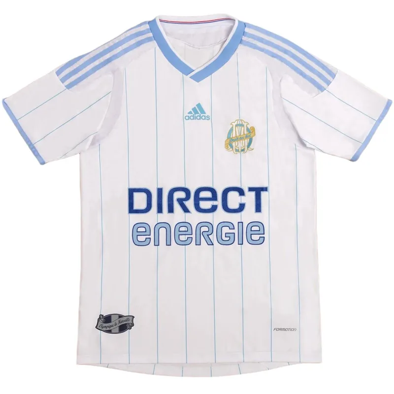 Marseille 2009/10 Olympique Retro Home Jersey