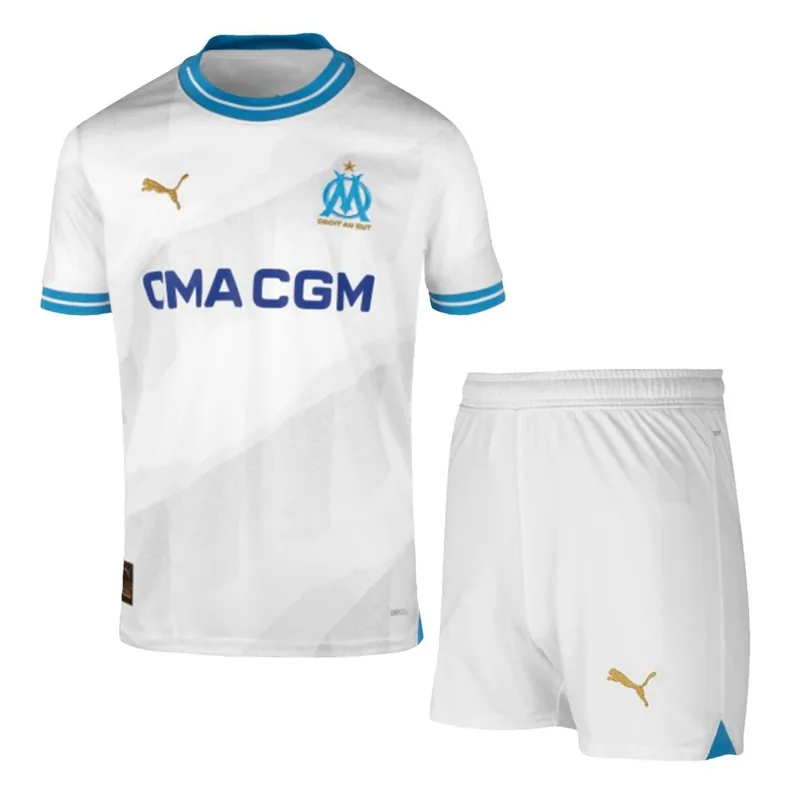 Marseille Olympique 23/24 Home Jersey - Kids