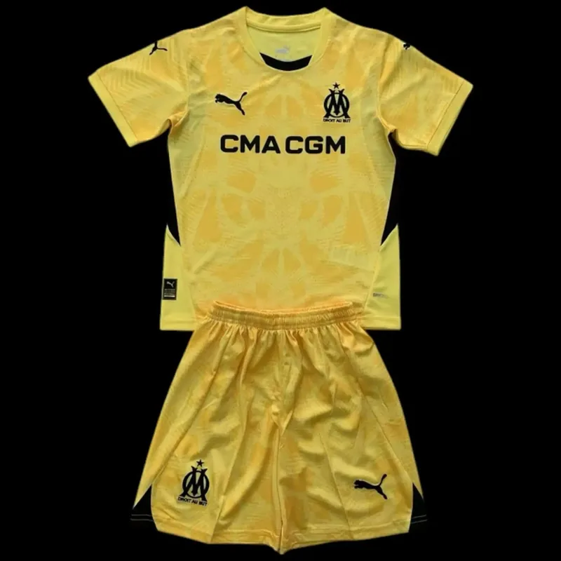 Marseille Olympique 24/25 Goalkeeper Jersey - Kids