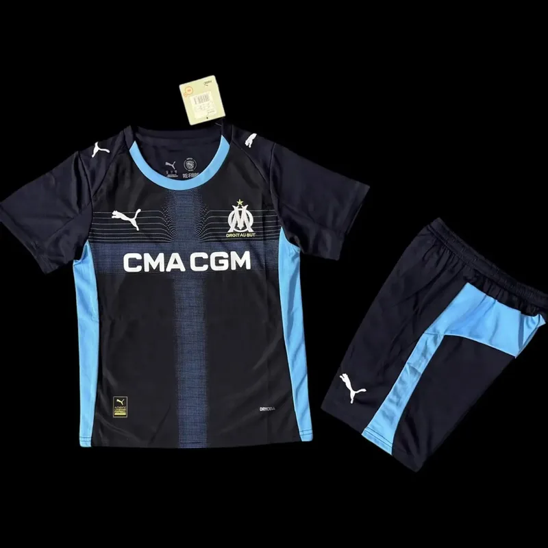 Marseille Olympique 25/26 Away Jersey - Kids