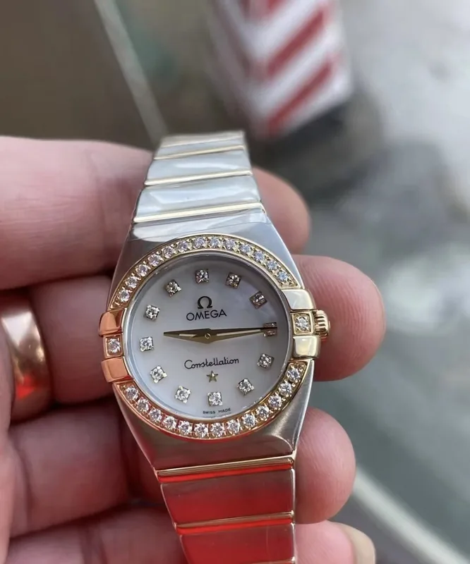 Omega Constellation Quartz Ladies Watch 24mm