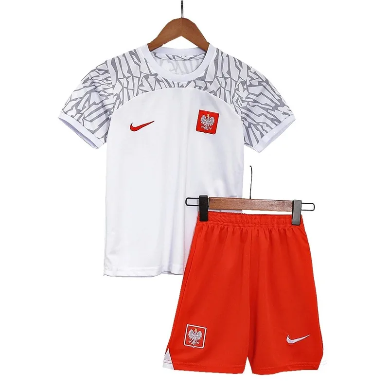 Poland 2022 Home Jersey - Kids