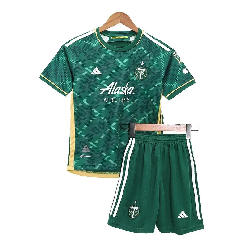 2023 Portland Timbers Home Jersey - Kids