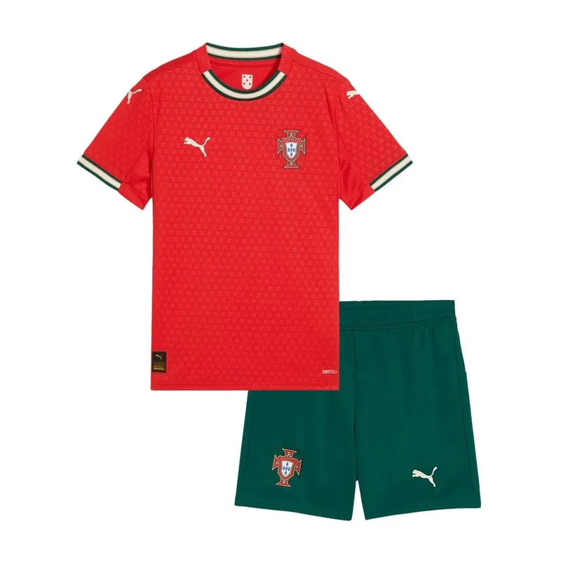 Portugal 2025 Home Jersey - Kids