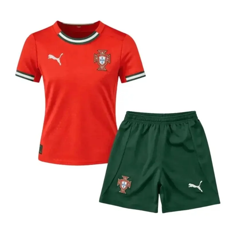 Portugal 2025 Home Jersey - Kids
