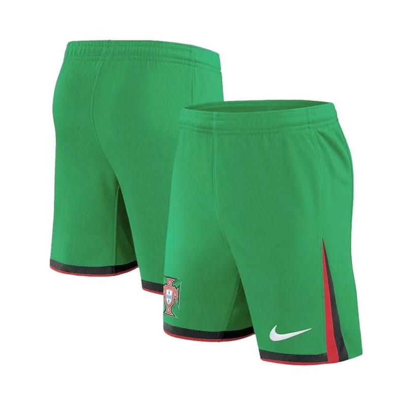 Portugal Home Soccer Shorts 2024 — photo 1