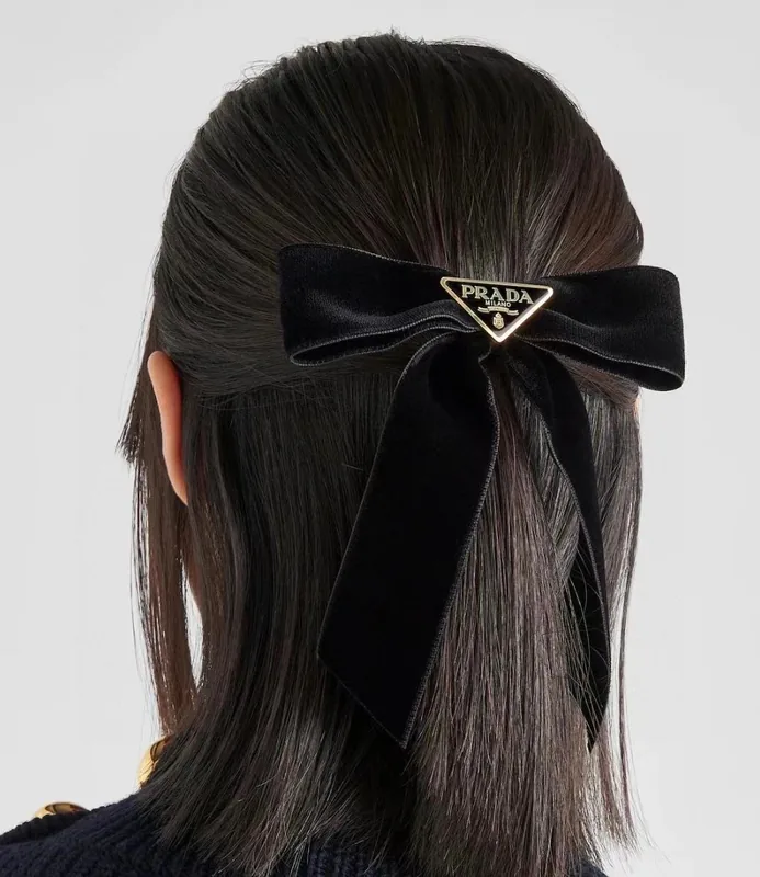 Prada Bow Hair Clip