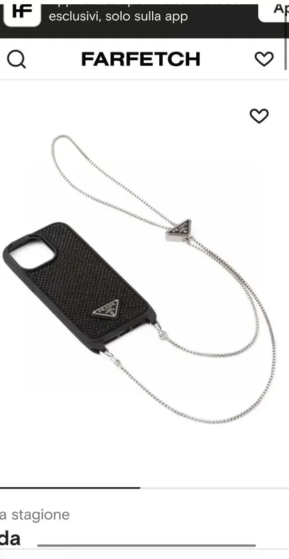 Prada Crossbody Strap Phone Case Ver.A