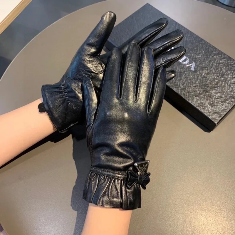 Prada Lambskin Cashmere Gloves Ver.B