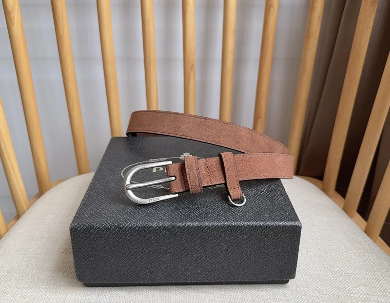 Prada Leather Belt Ver.E