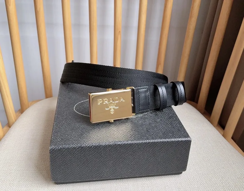 Prada Leather Belt Ver.I