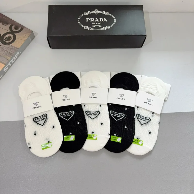 Prada No-Show Socks