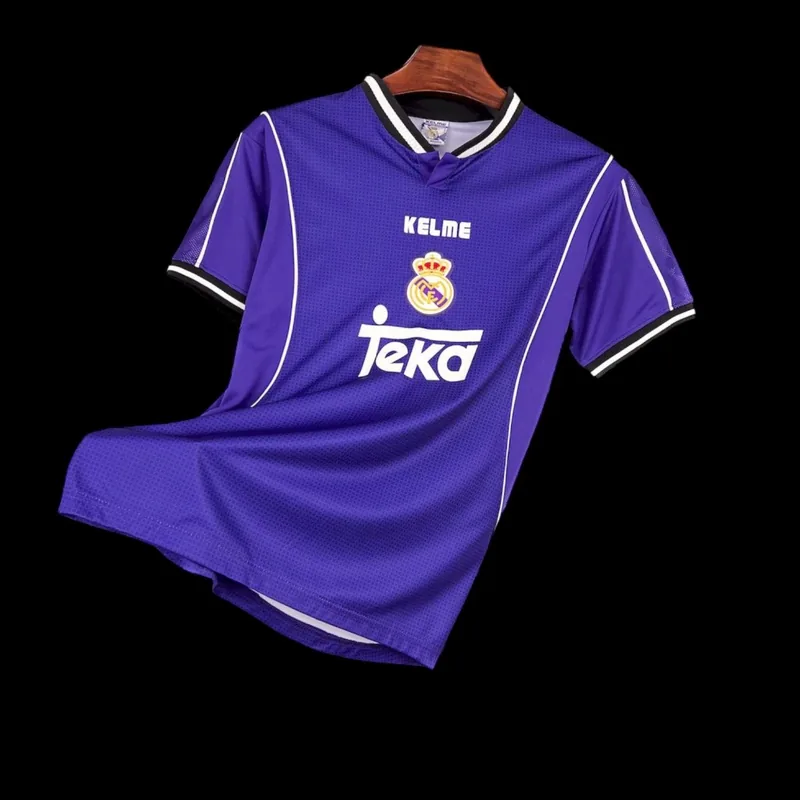 Real Madrid 1997/98 Retro Away Jersey