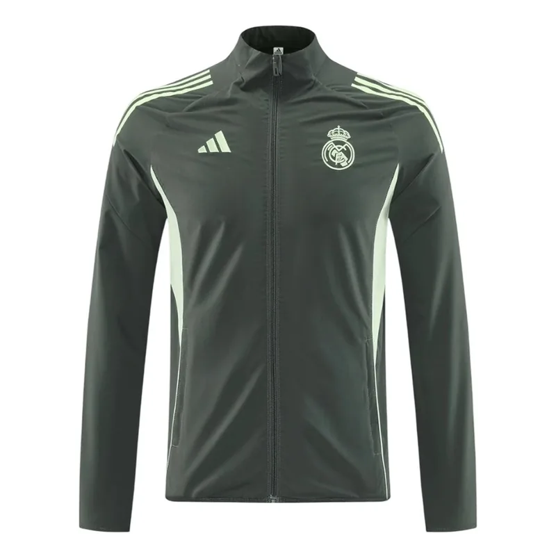 Real Madrid Track Jacket 2025 26 Green — photo 1