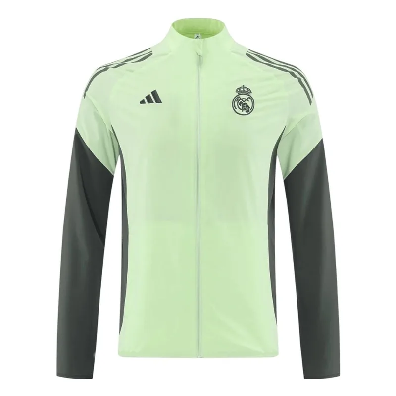 Real Madrid 2025 Windbreaker Jacket 26 Green