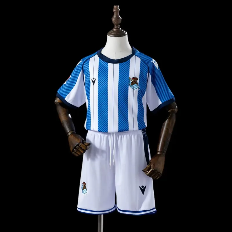 Real Sociedad 25/26 Home Jersey - Kids