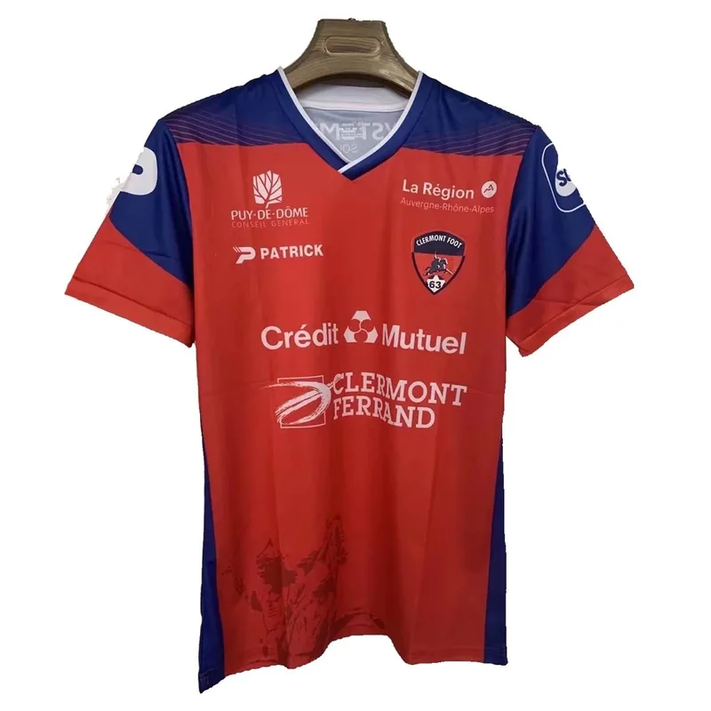 Replica Clermont Foot By Patrick 21/22 Home Jersey