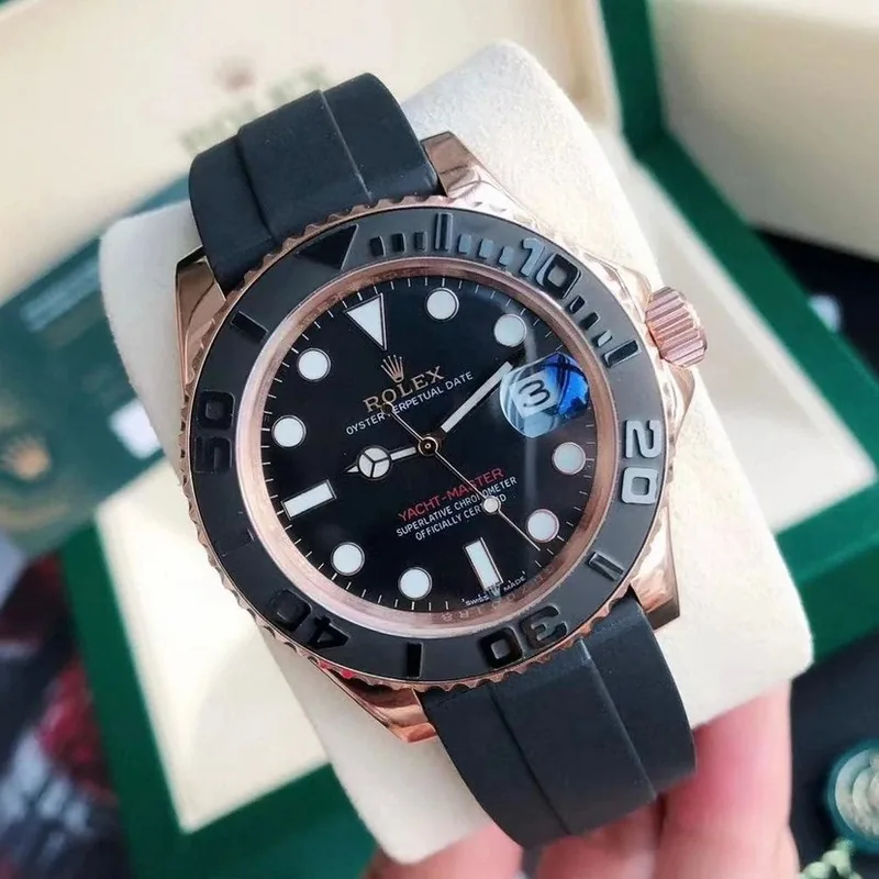 Rolex Yacht-Master Rubber Automatic Watch 40mm