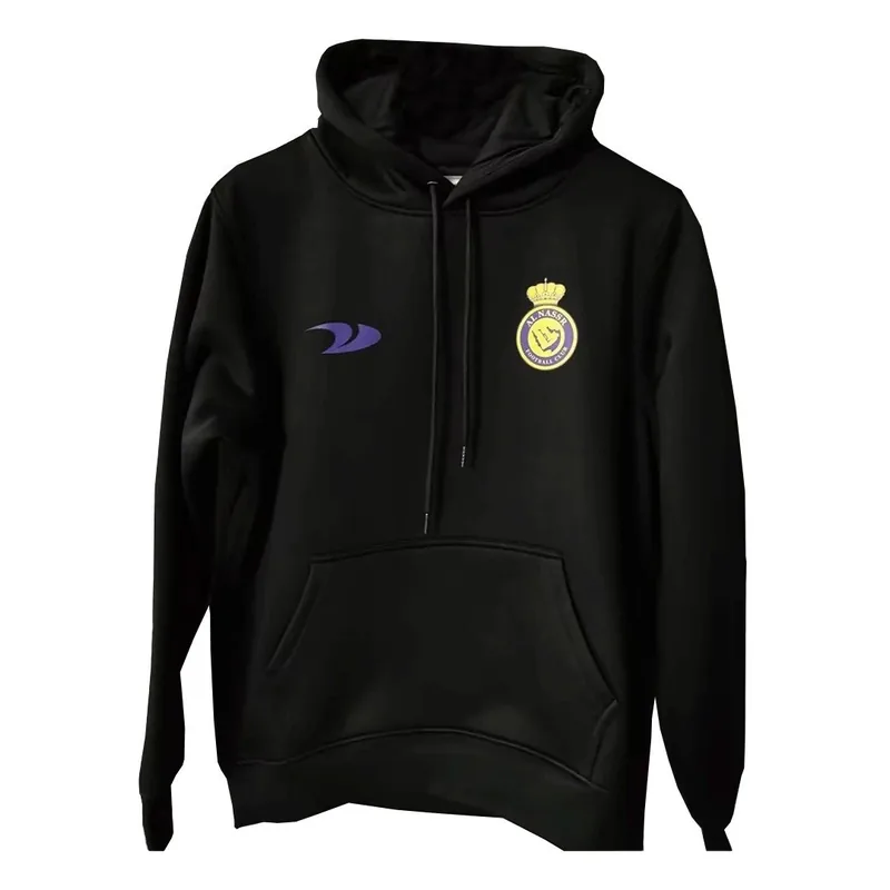 RONALDO 7 Al Nassr Sweater Hoodie 2022 23 Black — photo 1