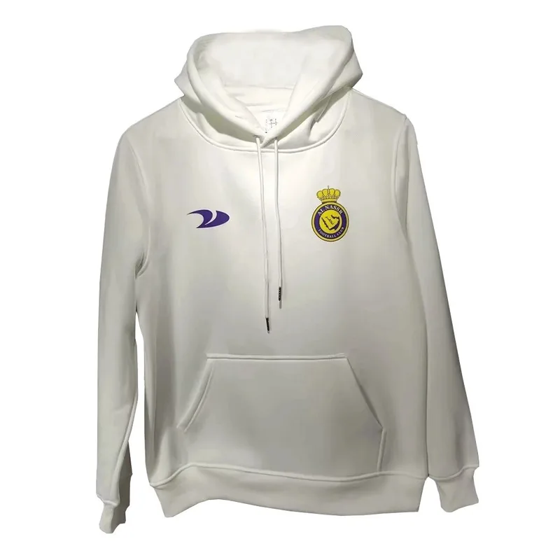 Al Nassr 2022 RONALDO 7 Sweater Hoodie 23 White