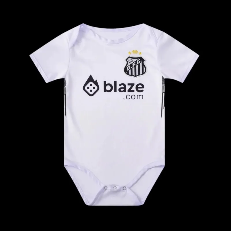 Santos 25/26 Home Bodysuit - Kids Jersey