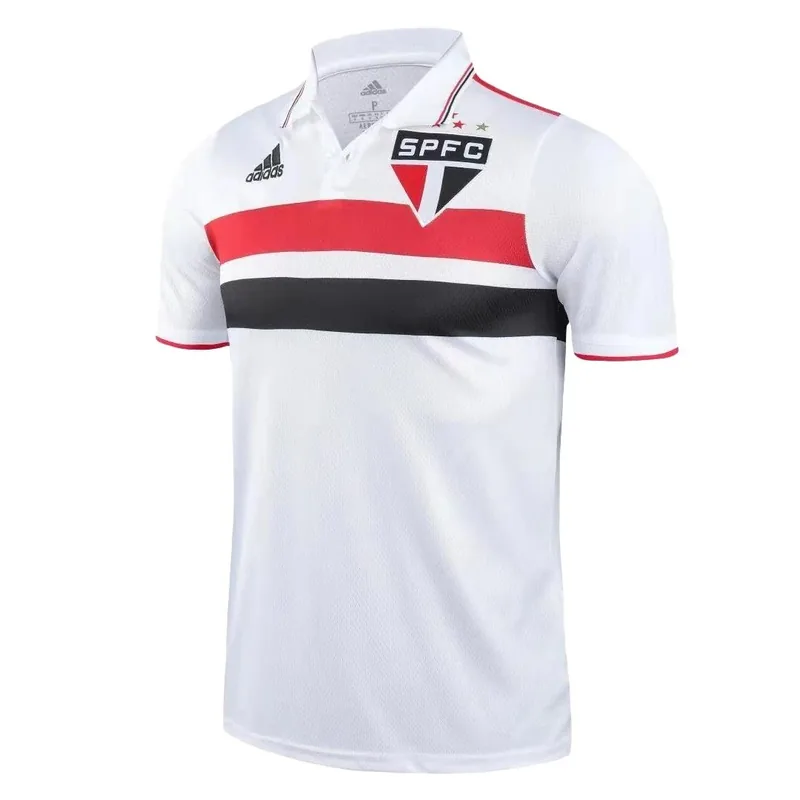 Sao Paulo 2021 FC Soccer Core Polo Shirts 22