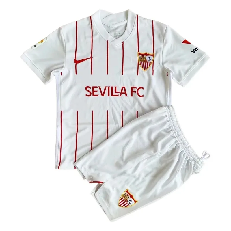 Sevilla FC 21/22 Home Jersey - Kids