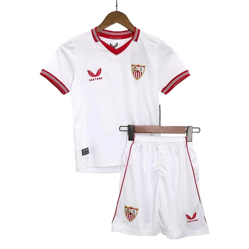 Sevilla FC 23/24 Home Jersey - Kids