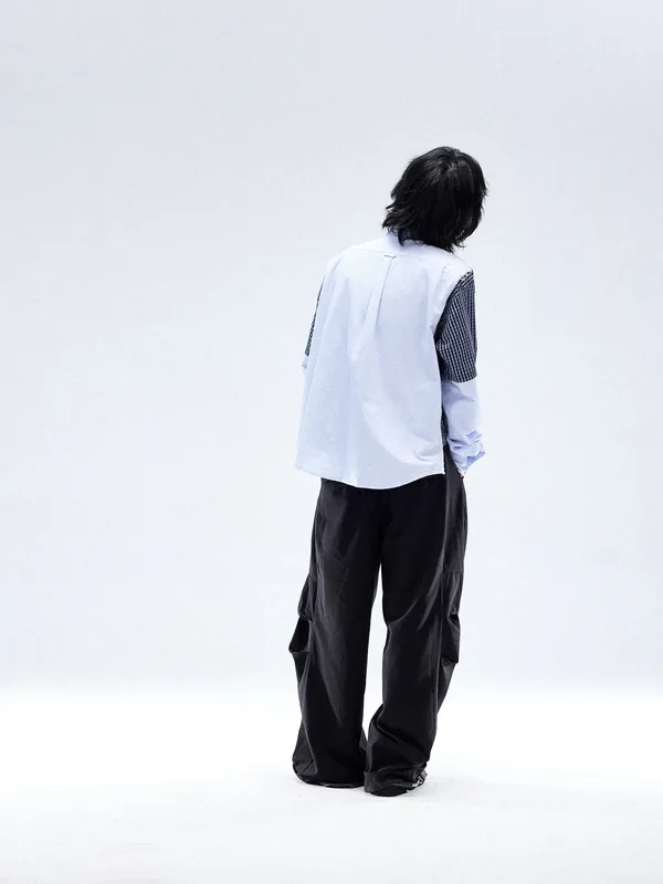 NOTHINGNESSWORLD 24FW '2000KING' Series Multi-level No Rules Original Design Shirt-NOTHINGNESS WORLD