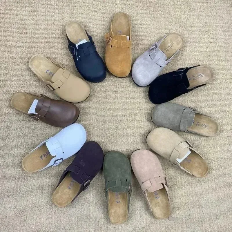 Birkenstock Two-Strap Cork Footbed Sandals