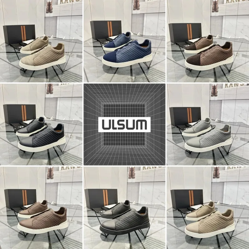 ULSUM Woven Low-Top Sneakers