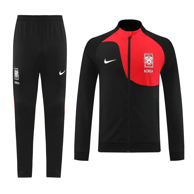 South Korea Jacket Tracksuit 2022 Black Red — photo 1
